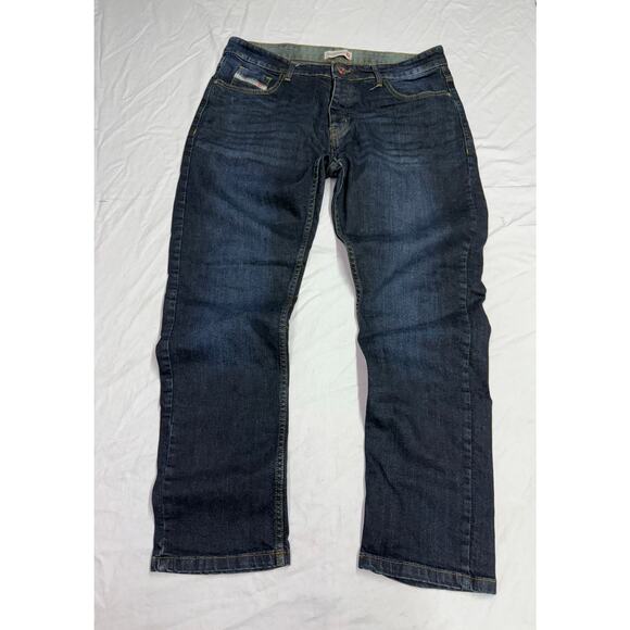 Diesel Other - Diesel Industry Jeans Mens Size 38x28 Denim blue  Regular Straight Distressed